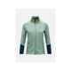 PEAK PERFORMANCE W Rider Essentials Midlayer Zip Jacke für Damen, Grün