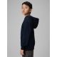 12. Jungen-Sweatshirt mit Kapuze, offen, 4F 4FJWMM00TSWSM1860-31S