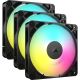 2. Corsair RS120 ARGB Computergehäuselüfter 12 cm Schwarz 3 Stück.