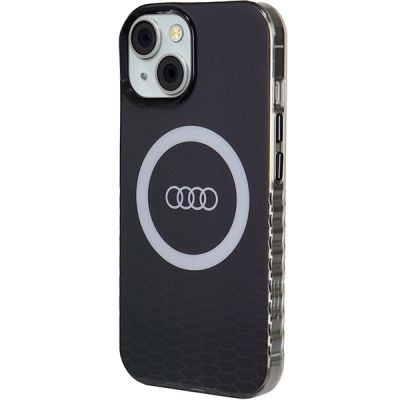 2. Audi IML Big Logo MagSafe Hülle für iPhone 15 / 14 / 13 - Schwarz