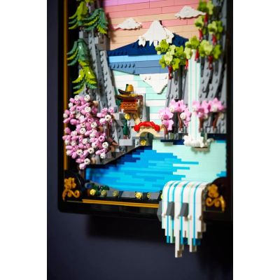 28. LEGO Art 31218 Japanische Landschaft mit Kirschblüten