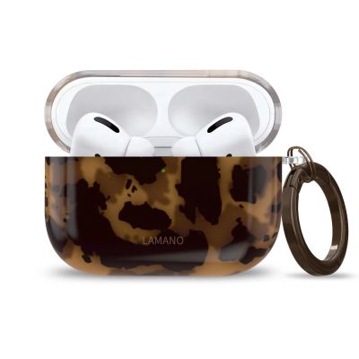 2. Tech-Protect Lamano Hülle für AirPods Pro 1 / 2 - schwarz und braun