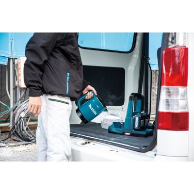 7. Makita KT001GZ Wasserkocher 0,8 l Schwarz, Blau