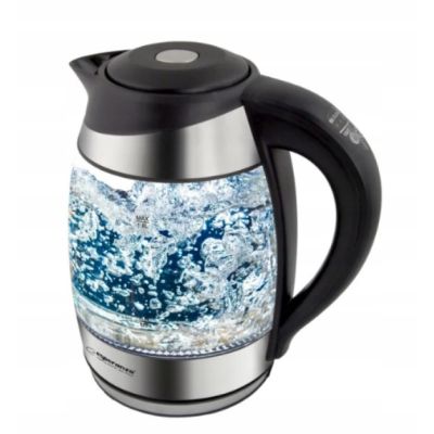 6. Esperanza SEINE EKK026 Wasserkocher (2200W 1,7l; schwarz)