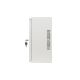 12. Lanberg Rack-Schrank, Wandmontage, 19" 4U+3U, 540x200, flaches Profil, grau (montiert)