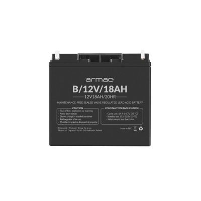 5. USV-Batterie 12V/18Ah Universal. ARMAC B/12V/18Ah