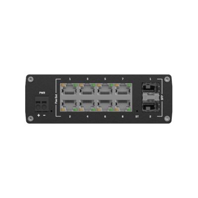 5. Teltonika TSW202 Switch 8x RJ45 1Gb, 2x SFP L2 PoE+