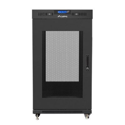 2. Lanberg FF01-8822-23BL 22U Rack, freistehend, schwarz