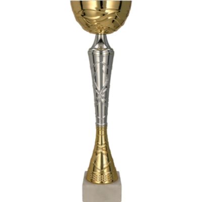 14. TUMA S Gold-Silber-Metallbecher
