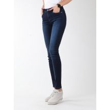 Wrangler High Rise Skinny Dezente blaue Jeans W27HX786N
