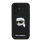 4. Karl Lagerfeld Silikon Karl Head Print MagSafe iPhone 16 Hülle - Schwarz