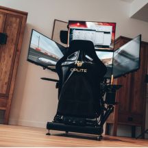 Oplite 102068 Monitorständer für Flug-/Rennsimulatoren