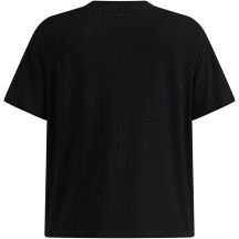 Damen-Kurzarmshirt Odlo CUBIC T-Shirt mit Rundhalsausschnitt, schwarz