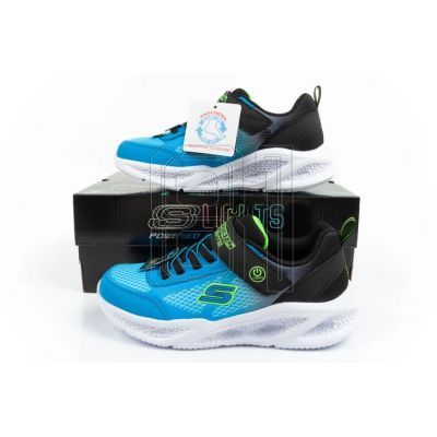 10. Skechers Meteor-Lights-Krendox Jr 401495L/BKBL Schuhe