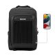 2. Rockbros H51 Fahrradrucksack mit Solarpanel – Schwarz