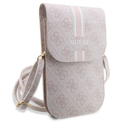 3. Guess 4G Stripe Tasche – rosa