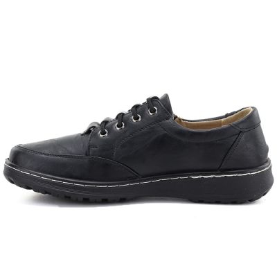3. Bequeme Damenschuhe mit Reißverschluss, schwarz, Potocki TO90407