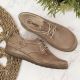 9. Helios W 715 bequeme Lederschuhe, beige 