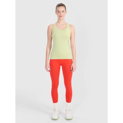 4. Schlankes, schnelltrocknendes Trainingsoberteil für Damen 4F 4FRSS25TFSLF414-42S