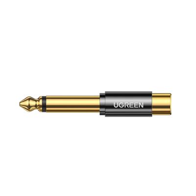 2. Ugreen 6,35 mm Klinkenadapter (männlich) auf Cinch (weiblich) gold (AV169 80731)