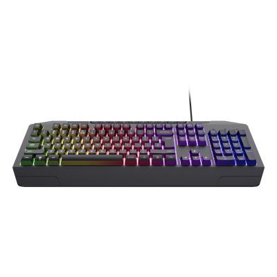 3. Trust GXT836 EVOCX Kabelgebundene Gaming-Tastatur (24722)