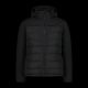 CMP Herren Winterjacke mit Kapuze, Sport, isoliert, schwarz (34K0147/E910)