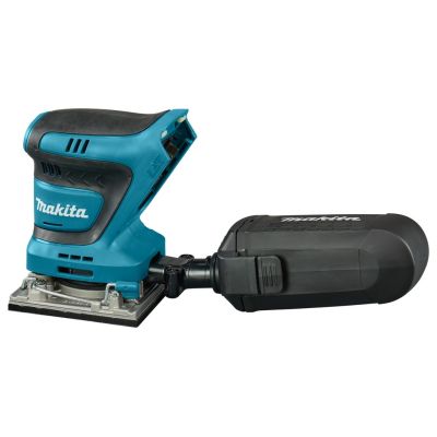 8. Makita DBO484Z Tragbarer Schleifer Exzenterschleifer 14000 OPM Schwarz, Blau