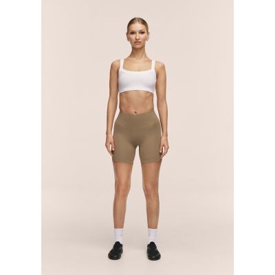 3. CASALL Damen-Radlerhose mit normalem Bund, Grün