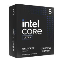 Intel Core™ Ultra 5 250KF Plus Prozessor mit 18 Kernen und bis zu 5,3 GHz (BX80768250KF)