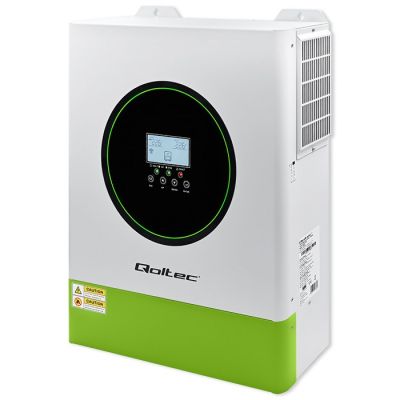 Qoltec Off-Grid Hybrid-Solarwechselrichter 11000W | 160A | 48V | MPPT | BMS | Sinus | WLAN-Option | Leistungsfaktor 1,0