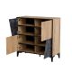 2. 4D OVO Regal 90x38xH90 Eiche/Beton