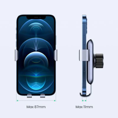 5. Autotelefonhalter - rundes Gitter Ugreen LP274 - grau