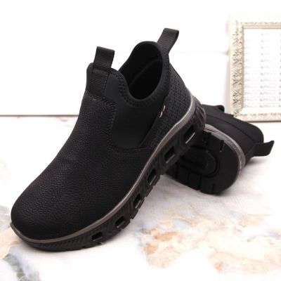 7. Rieker W RKR616 bequeme Schlupfstiefelette, schwarz