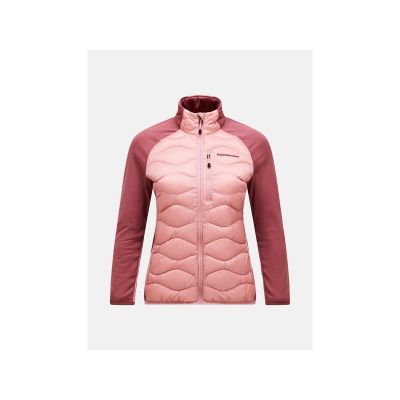Damen-Daunenjacke PEAK PERFORMANCE W Helium Hybrid Daunenjacke pink