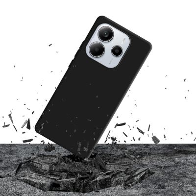 8. 3mk Silikonhülle für Xiaomi Redmi Note 14 5G – Schwarz