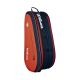 4. Wilson Roland Garros 2026 Team 6PK Tennistasche Orange und Marineblau WR8053301001