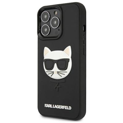 2. Karl Lagerfeld 3D Rubber Choupette Case für iPhone 13 Pro / iPhone 13 - Schwarz