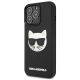 2. Karl Lagerfeld 3D Rubber Choupette Case für iPhone 13 Pro / iPhone 13 - Schwarz