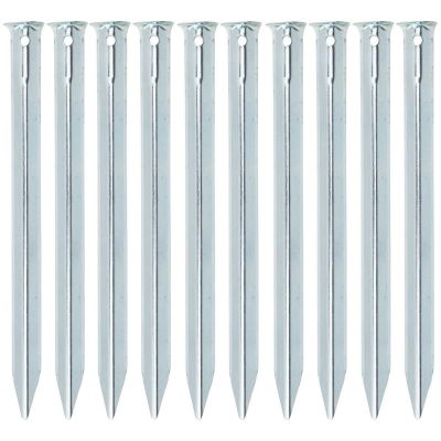 7. Zeltnägel 23 cm Set 10 Stück Metall Redcliffs