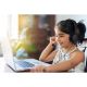 3. Kensington K33065WW Kopfhörer/Headset mit Kabel und Kopfbügel, USB Typ-A, Schwarz, für Büro/Callcenter