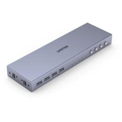 UNITEK KVM-Switch 4K HDMI 2.0 4 Eingänge 1 Ausgang + USB
