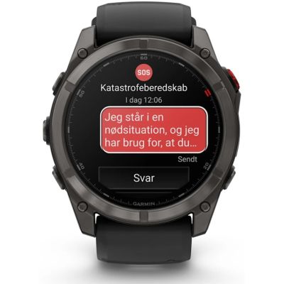 2. Garmin Fenix 8 Pro 51 mm AMOLED Schwarz 3,56 cm (1,4")