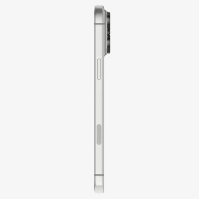 12. Spigen Optik Pro XL Glas.tR EZ Fit Displayschutzfolie aus gehärtetem Glas für iPhone 18 Pro Max – Dunkelgrau