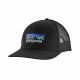 Patagonia Logo Trucker Hat M 38289-BLK