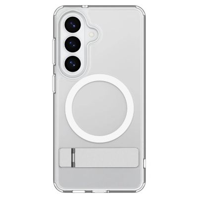 4. Spigen Ultra Hybrid S Mag MagSafe Hülle für Samsung Galaxy S26+ - Transparent und Weiß