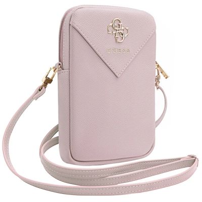 3. Guess Zip Triangle 4G-Tasche - Rosa