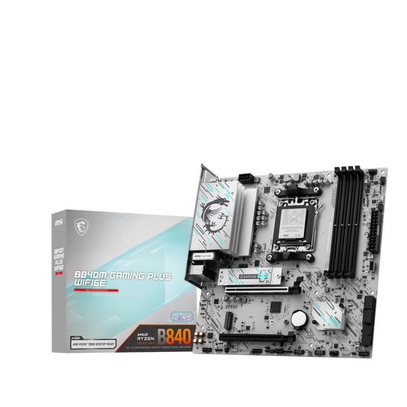 7. MSI B840M GAMING PLUS WIFI6E Mainboard