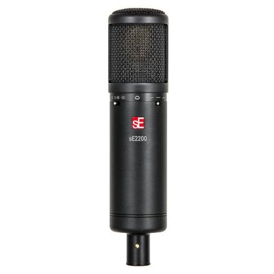 4. sE Electronics sE2200 Schwarzes Studio-Mikrofon