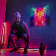 Intelligente Twinkly Squares Combo Pack mit 6 Blöcken (1 Master + 5 Erweiterungen) x 64 RGB-Pixel