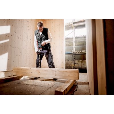 3. Metabo SBEV 1300-2 Schlagbohrmaschine 1300W Futuro Top-Halterung metaBOX 145 L 600785500